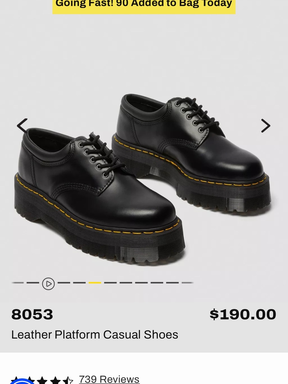 Dr. Martens Black 8053 NEVER WORN - Picture 7 of 13
